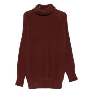 Alysi Women Wool Turtle-Neck Jumper